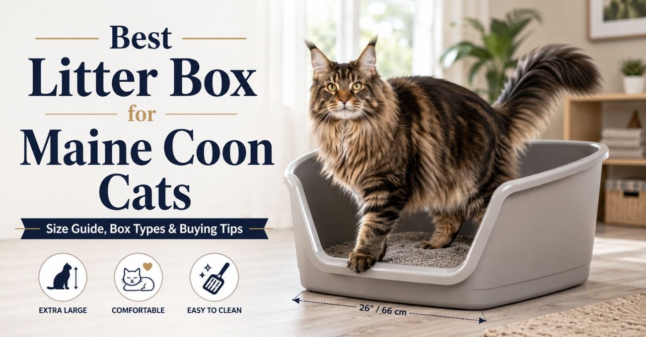 Best Litter box for Maine Coon Featured Image
