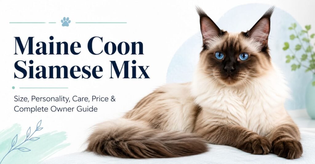 Maine Coon Siamese Mix