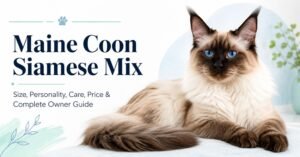 Maine Coon Siamese Mix