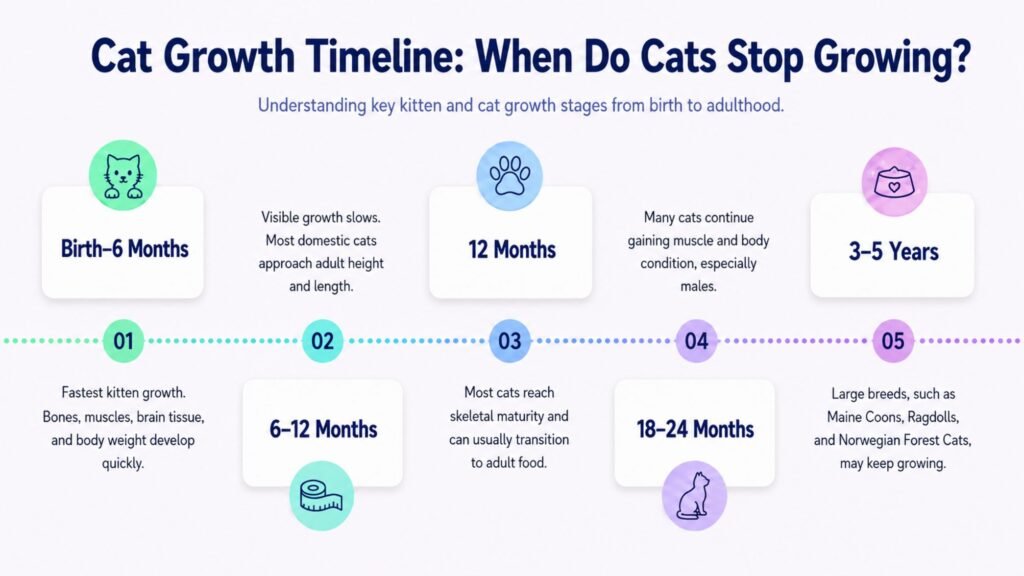Cat Growth Timeline