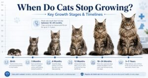 When do Cats Stop Growing