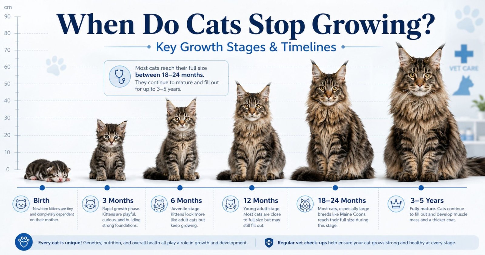 When do Cats Stop Growing