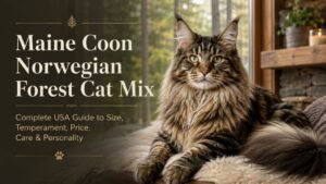 Maine Coon Norwegian Forest Cat Mix Featured Image