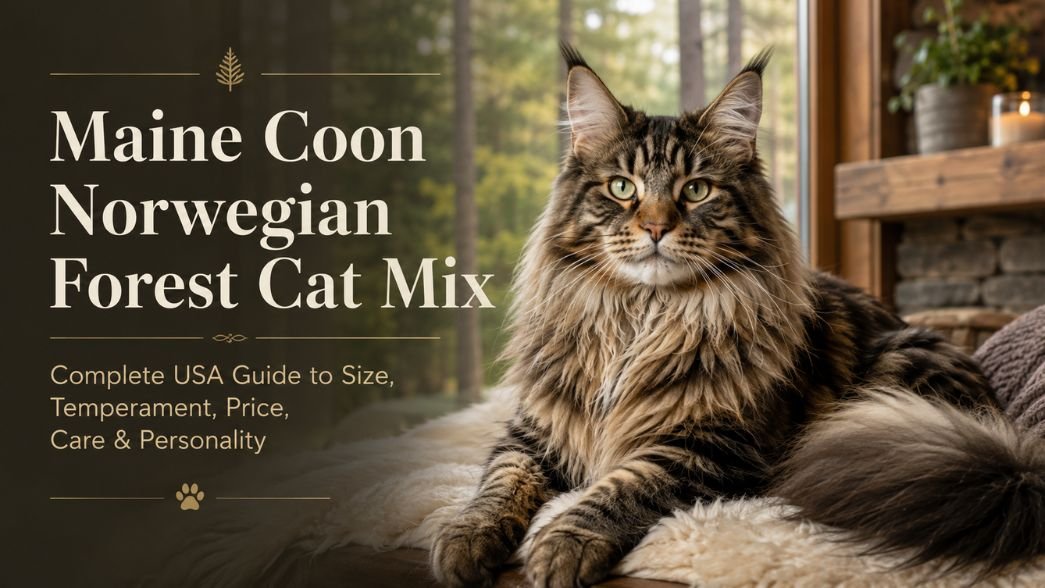 Maine Coon Norwegian Forest Cat Mix Featured Image
